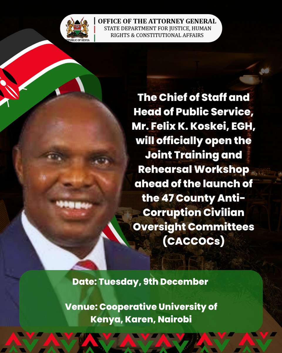 State Dept for Justice, Human Rights & Cst Affairs tweet media