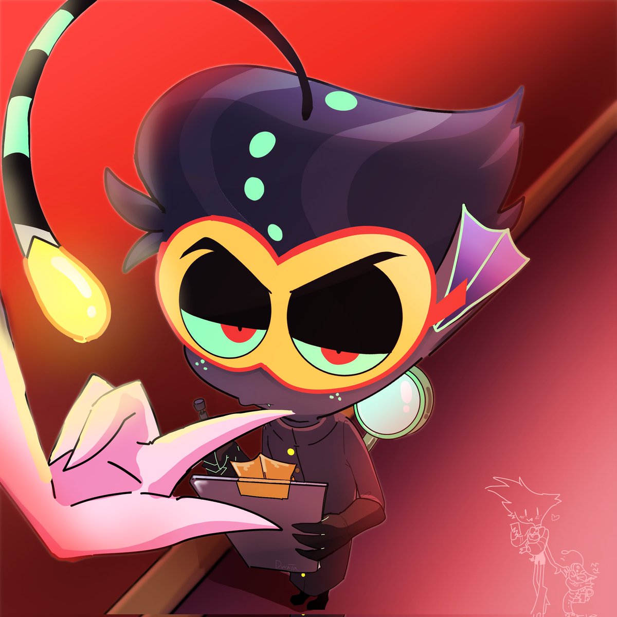 DwnTa_matsu's tweet image. #hazbinhotelseason2 #baxter
