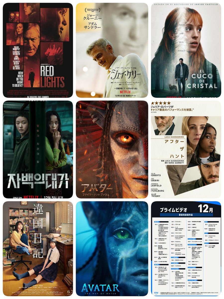 インフルエンザが怖いので、お家映画してます😊
でも、アバターは映画館で観たい!!
朝一で行くかレイトショーにするか😽