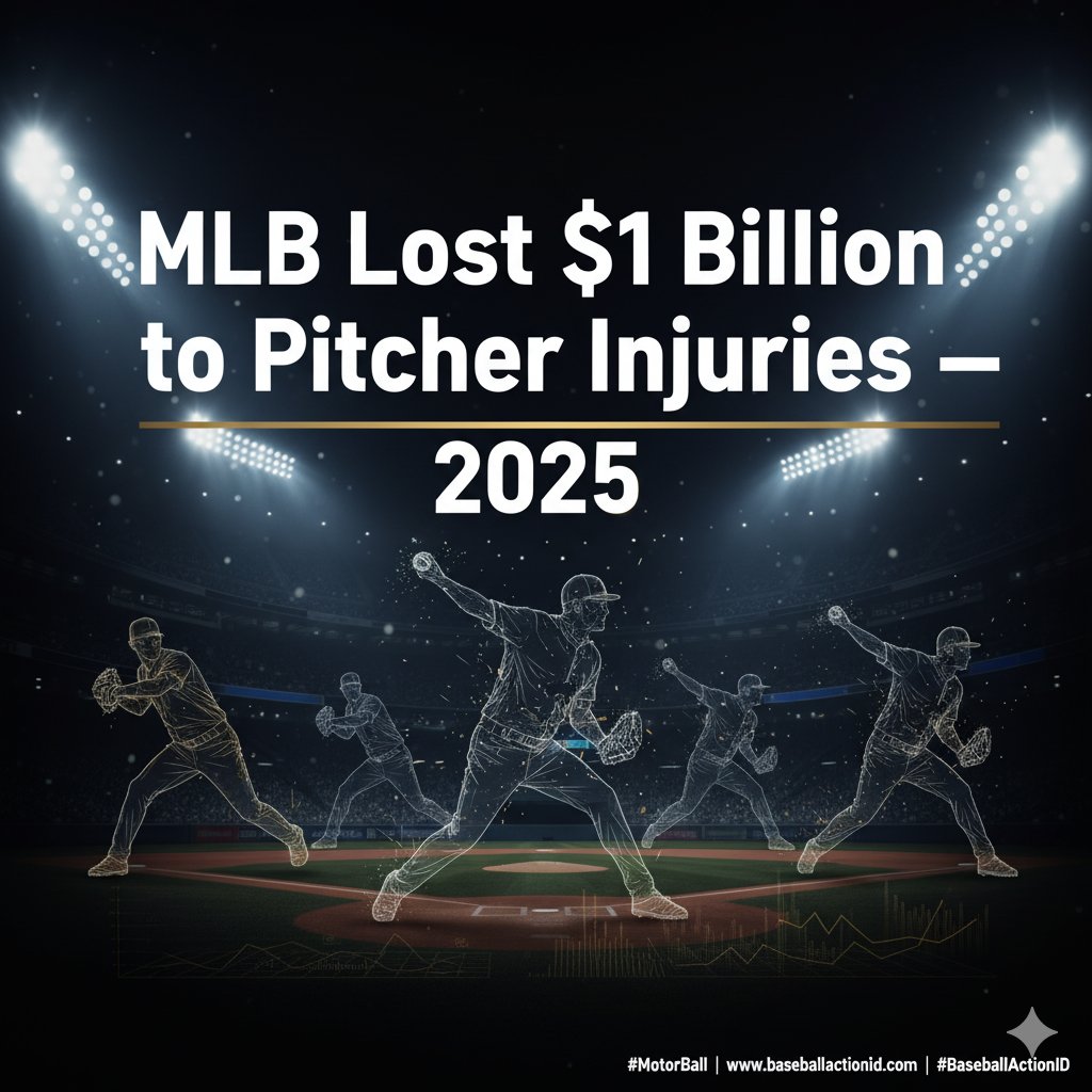 1/10 In 2025 #MLB lost more than $1 billion to pitcher injuries. Record IL days. Highest velocity ever. Most advanced tech ever. Still the most broken arms ever.
Why hasn’t anyone fixed this yet? #MotorBall #Wintermeetings <a href="/jaegersports/">Jaeger Sports</a> <a href="/TrueSandA/">Kevin Barr</a> <a href="/SMerrBullpen/">Steve Merriman</a> <a href="/ButchBaseball29/">Butch Chaffin 🇺🇸🇺🇸🇺🇸⚾️⚾️🧢</a>