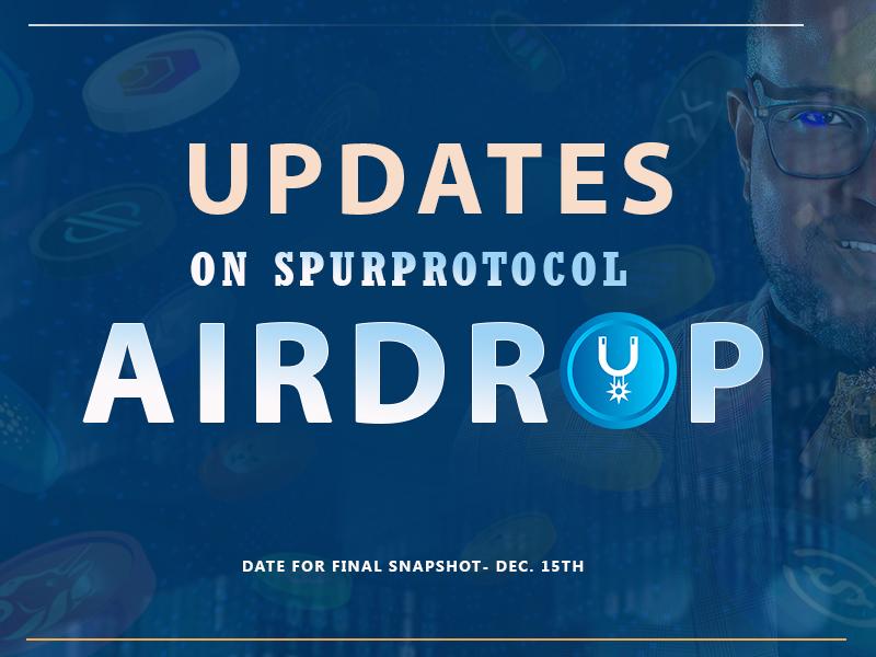 B_Versee's tweet image. Update on #spurprotocol

This is to remind us that the Airdrop snapshot will be taking place on December 15th.

Don&apos;t snooze now— we are getting close.

#Dexswap