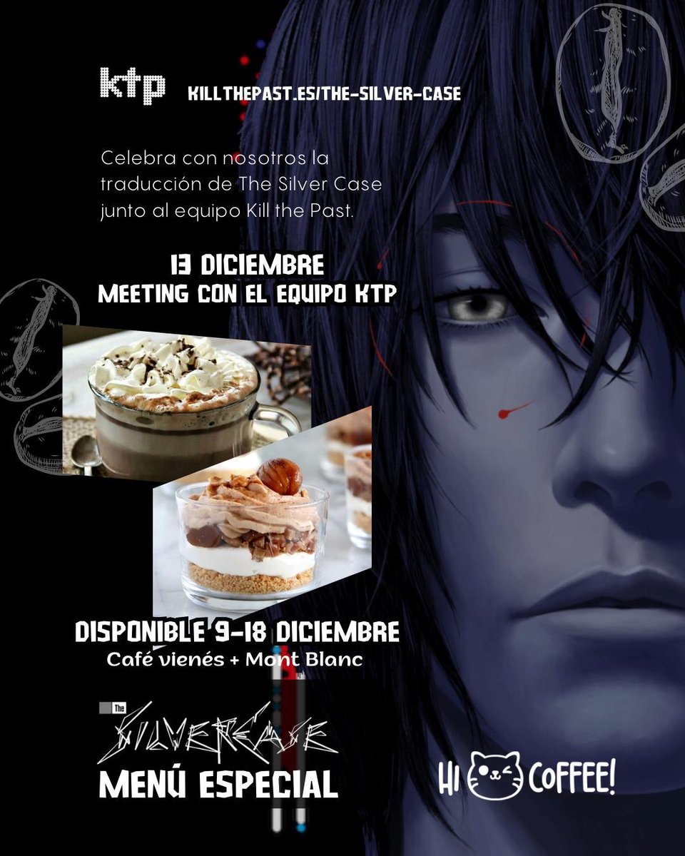 Junto a Hi Coffee! Granada vamos a llevar una actividad este 13 de diciembre donde podréis probar el juego en castellano, conocernos y hablar con nosotros mientras probáis el menú temporal temático del juego.

📌C. Azorín, 8, Ronda, 18004 Granada
🕟 16:30 a 20:00