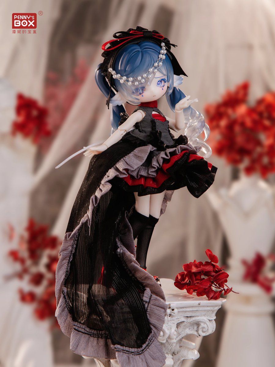 🆕「ペニーズワードローブ：瑠璃・夜火」小型ドール向け ドール用の服