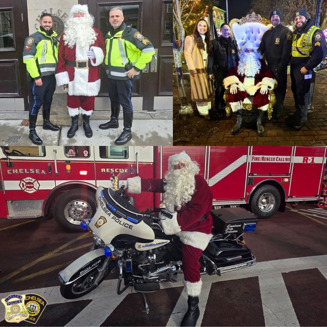 CityofChelseaPD's tweet photo. *RECAP OF THE WEEK*
https://t.co/lqj6DJJBKj

#cityofchelseama
#communityengagement
#communitypolicing
#santaparade
#treelighting
#chelseapolicedepartment
#coffeehour
#pondejuancho

@CityofChelseaMA 
@ChelseaFire_MA https://t.co/c9YxhStLZQ