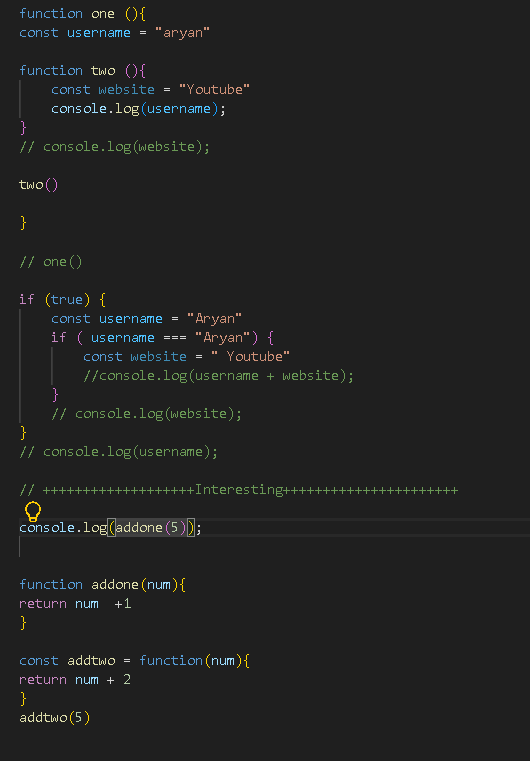 relaxwithcoder's tweet image. Today I learned scope levels + mini hoisting in JS.
 Bro JavaScript really be like “trust me, I got you”… then throws an error 😂😅

Learning from @Hiteshdotcom @ChaiCodeHQ 
#webdev #CodingJourney #javascript