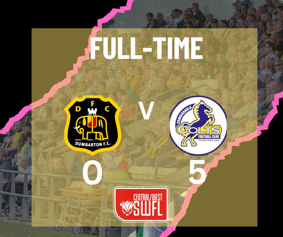 We sadly fell to a home defeat against Cumbernauld Colts yesterday.

We return to action in January after a well-deserved winter break.