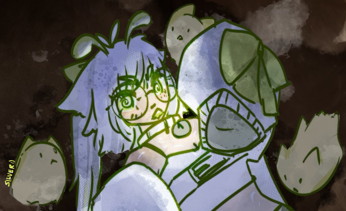 cmndrsilver_'s tweet photo. ghostie glorp 

#digitalart  #csp #glorp

will be backposting a few things https://t.co/CK8NfrJIis