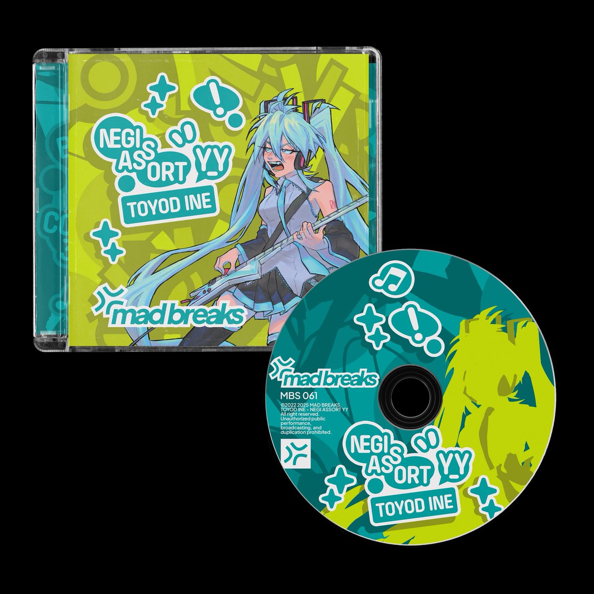 madbreakss's tweet photo. closing the year with a BANGER release 🥶 the second installment of the “negi assort” series by @toyoyonoine is here with the YY album featuring an amazing illustration by @_saaanic_ 

Merch available on FRIDAY on Bandcamp • 12 PM (Mexico City Time) https://t.co/r0uTkrrT0A