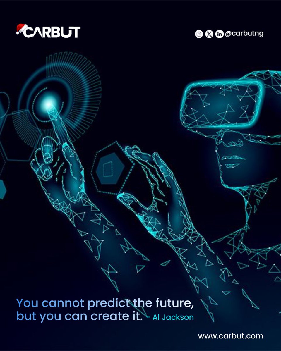 “You can’t predict the future, but you can create it.” – Al Jackson

Every skill you build, every obstacle you stop avoiding, every financial step you take this week is shaping what your future becomes.

Start now. Build daily. Your future self will thank you.
#Monday #Carbut