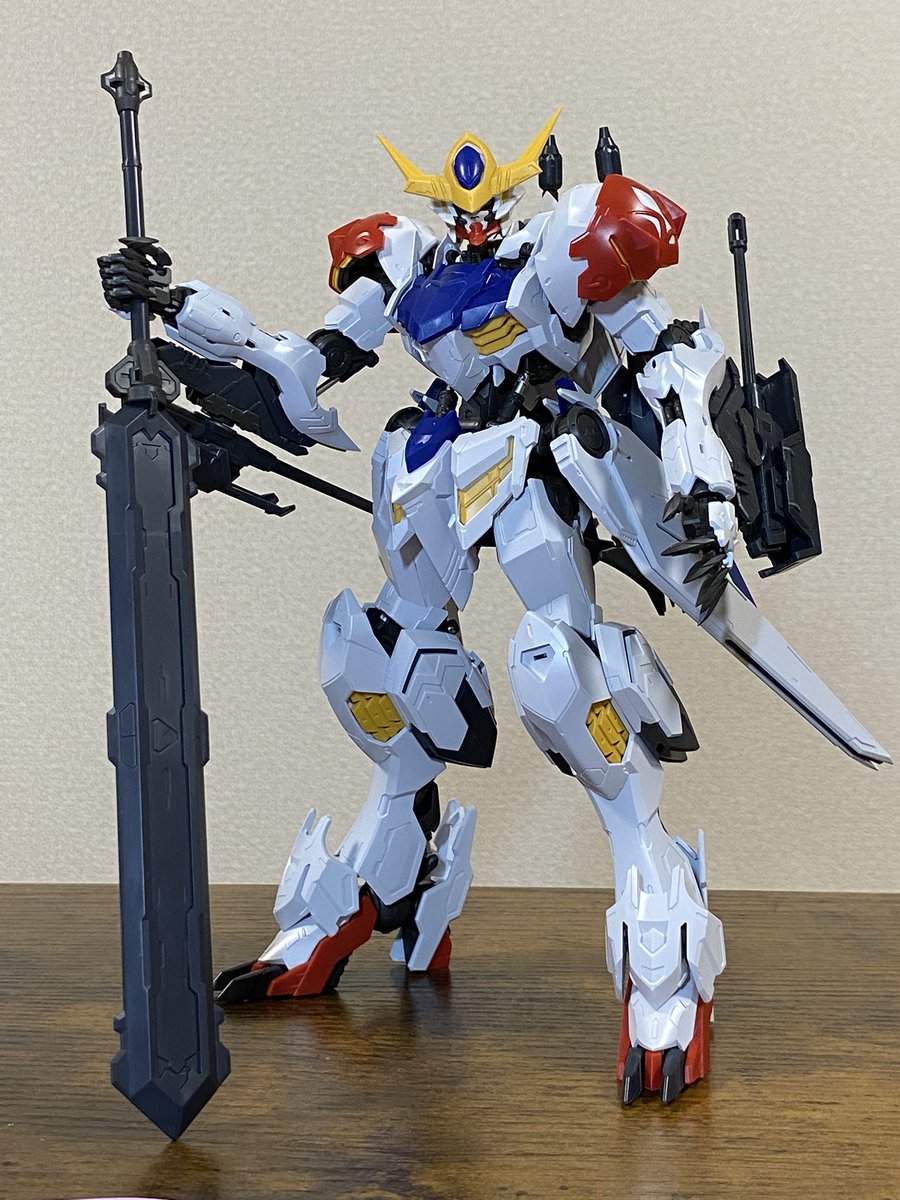 MGバルバトスルプス素組み完了！ いや〜めちゃめちゃカッコいいねこの