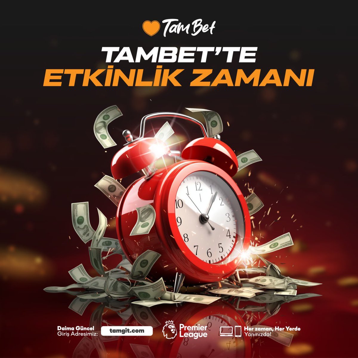 ⏳Tambet ile Etkinlik zamanı⏳

🎁İlk 500 katılımcıya 100 FreeSpin hediye!🎁

⏳Acele et, sınırlı kontenjan!

🔗 Etkinliğimize Katılmak İçin Tıklayınız (forms.gle/yKUGb6PfpPJgPo…) 🔗

🌍 GÜNCEL GİRİŞ (t2m.io/tambetgiris)