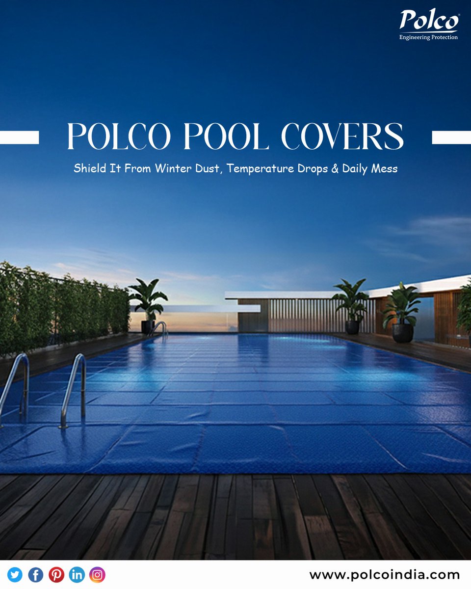 Polco_India's tweet image. 🏊‍♂️✨ Tired of cleaning your pool again and again?
Say hello to the smart solution — a Swimming Pool Cover with Polco that keeps your water clean, safe, and crystal clear! 😍💦No more leaves, insects, or dust. Just pure swimming fun! 🌞
#swimmingpool #poolcover #swimmingpoolcover