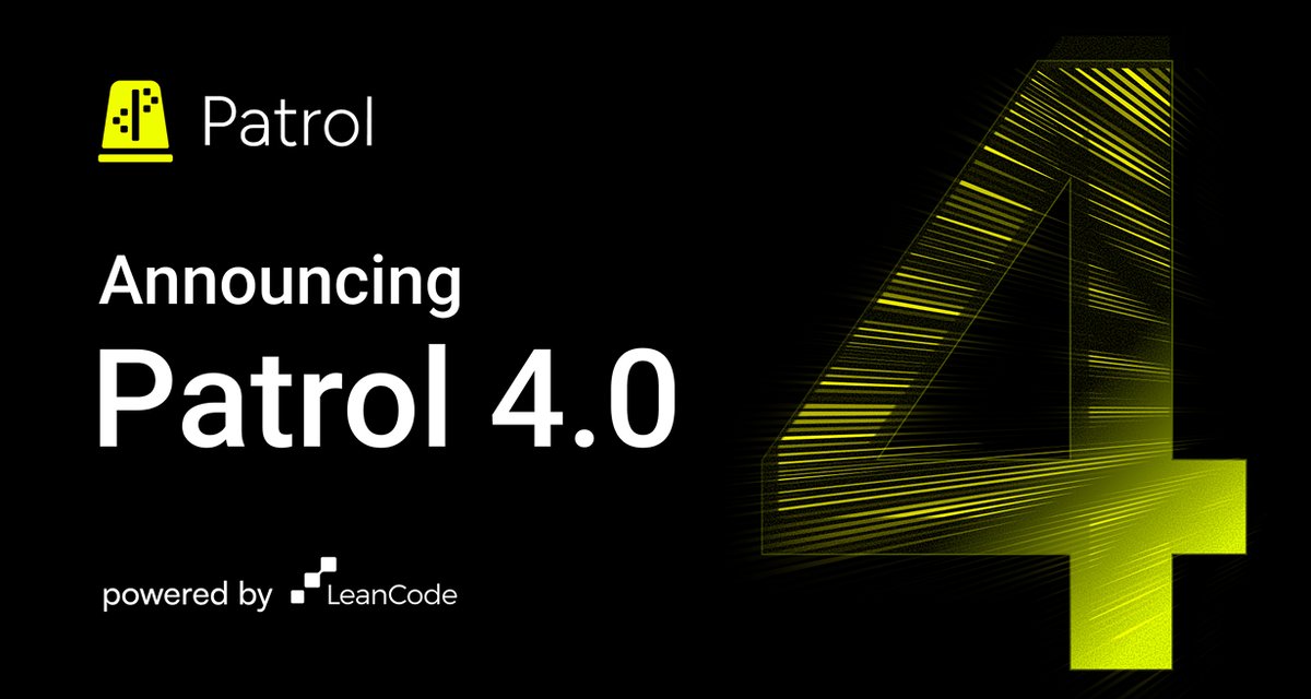 LeanCodePl's tweet image. 🚀 Patrol 4.0 is HERE - our biggest release yet! You need to see what just dropped! → leancode.co/blog/patrol-4-…

Today, we take the biggest leap yet: Patrol 4.0 GOES BEYOND MOBILE - one framework for iOS, Android &amp;amp; Web! 🔥+Patrol VS Code Extension.

Flutter used to have a massive…