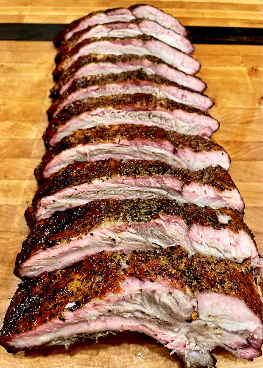 It’s hard to decide which one I love better, baby back ribs or spare ribs.  Both have their ups and downs.