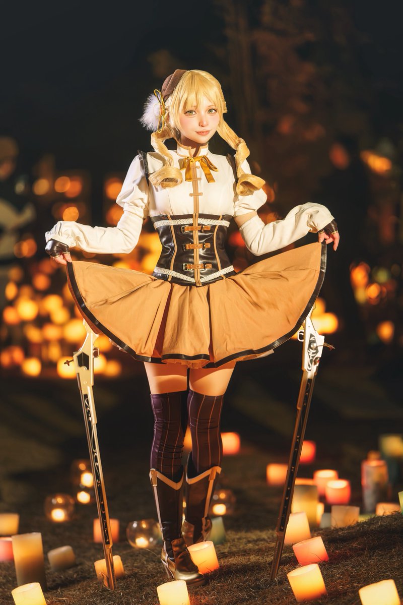 スカートから銃を出すマミさん🎗️