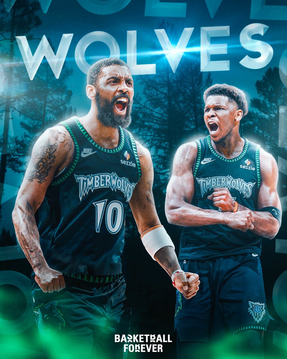 bballforever_'s tweet image. Anthony Edwards and the Timberwolves are interested in bringing Kyrie Irving to Minnesota, &quot;Scoop B&quot; Robinson says 🐺👀

“A well-placed and respected NBA fixture shared a belief that Irving, when healthy, would be the missing piece for Minnesota. …they also shared that Anthony…