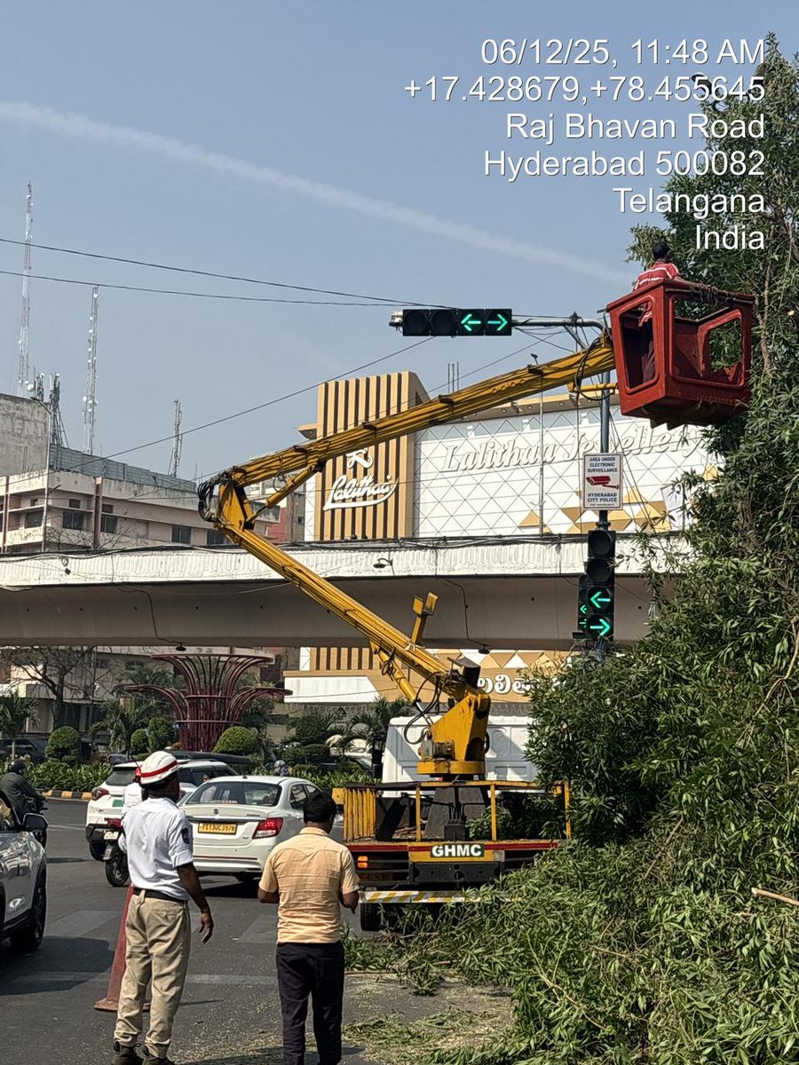 Control Room Parks GHMC tweet media