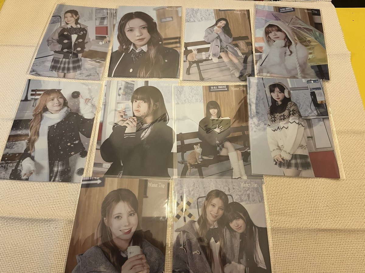 NiziU 交換 ラントレ 譲)画像1 求)画像2枚目 郵送での交換希望です