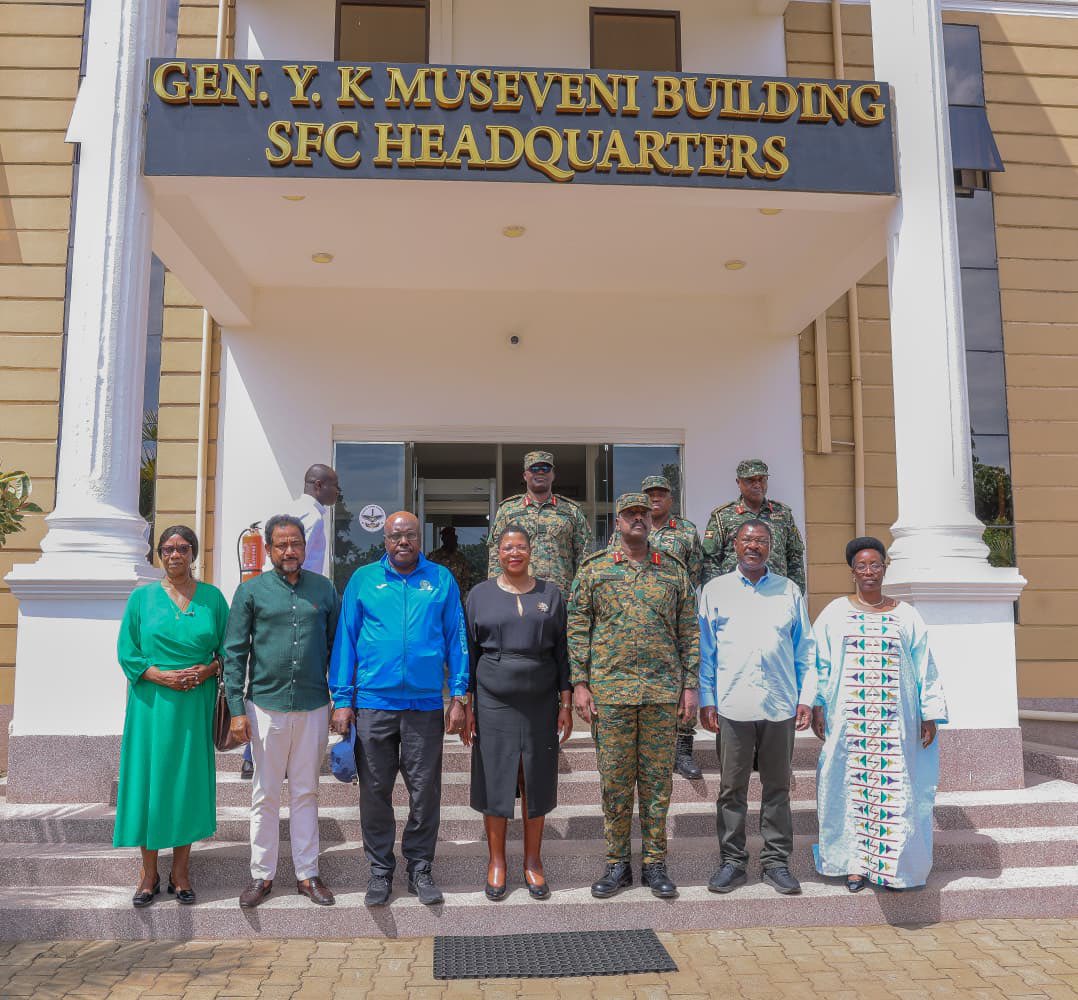 Early today, the EAC Bureau of speakers paid a courtesy call to General Muhoozi.

In a tête-à-tête meeting with General Muhozi, I highlighted the importance of equitable sharing of the common resources of Lake Victoria.

Of concern to me also was the issue of harassment faced by