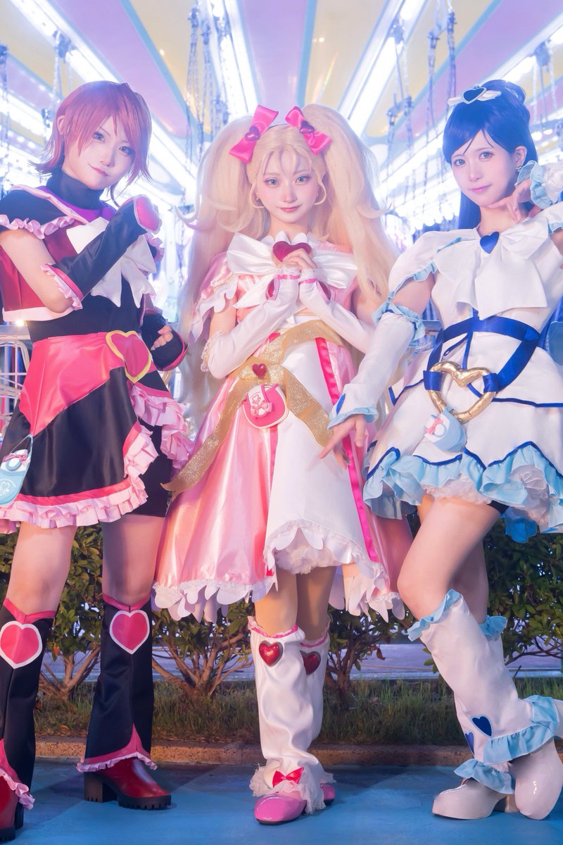 d_se_1118's tweet image. 【 cos / precure 】

✧.˚₊ ⊹ ࣪  ꒰ঌ ♡ ໒꒱ ⊹ ࣪ ˖ ₊˚✧

ふたりはプリキュア
　　　　　　Max Heart

✧˖°.⁺‧˚ ⋆⭒˚｡⋆⊹₊ ⋆ ˚‧⁺ ✧˖°.

📷: @yuzuji 
#ラグコス　 #ラグコス2025
