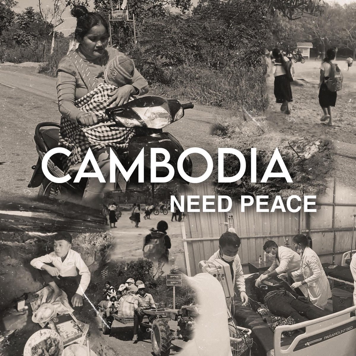terry_pheaa's tweet photo. This is so heartbreaking to see our Cambodian people who live along the border has to flee from time to time because of Thai troops attacked. 
#CambodianVoiceMatters
#JusticeForCambodia https://t.co/s0m496IAwX