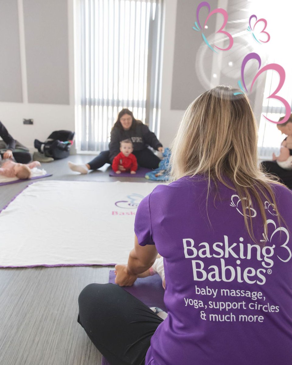 Our Basking Babies instructors make magic in class every day #franchiseops #babymassage #babyyoga #newparents