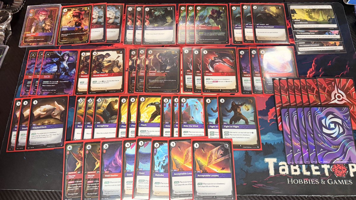 Played Annie over the weekend to a 42 player Summoner Skirmish win-a-box! Deck ran great, bubbled out of top8 misplayed some lines but landed 10th place!

I'm loving <a href="/playriftbound/">Riftbound</a>  atm and going forward will be my main TCG 👍