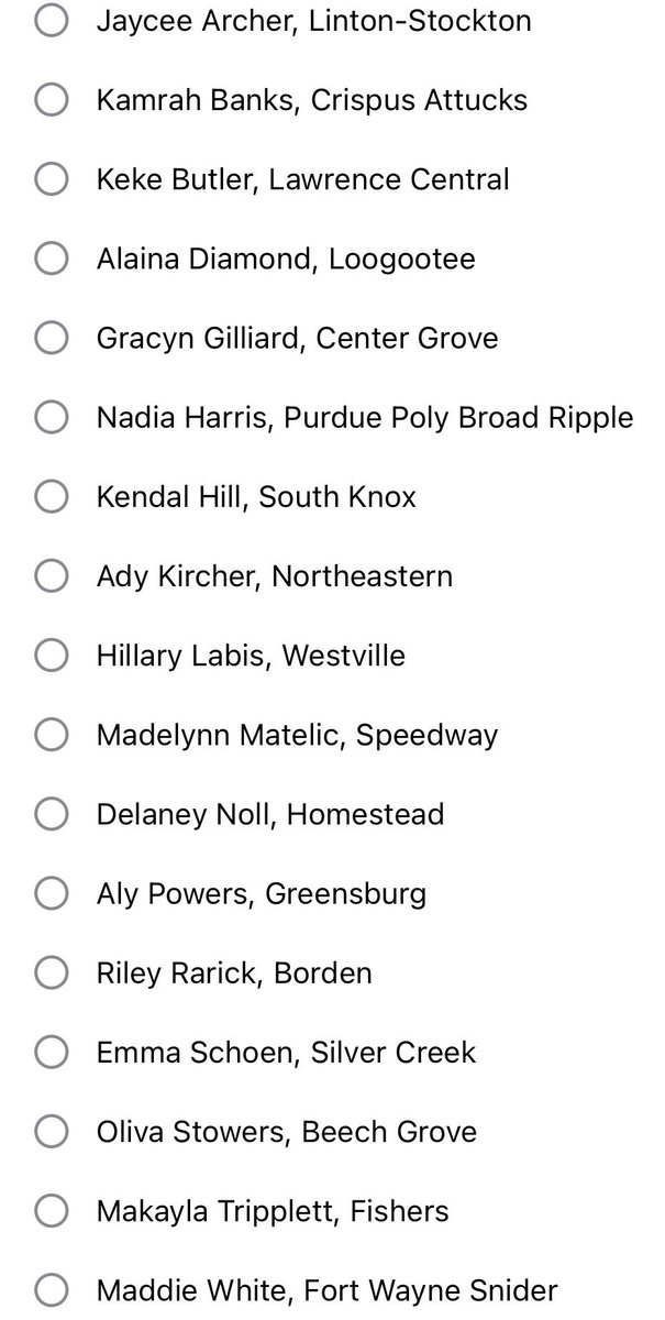 Brian_Haenchen's tweet image. Players of the Week? Players of the Week! 

Vote early. Vote often. Vote by noon Friday.

🗳️: indystar.com/story/sports/h…