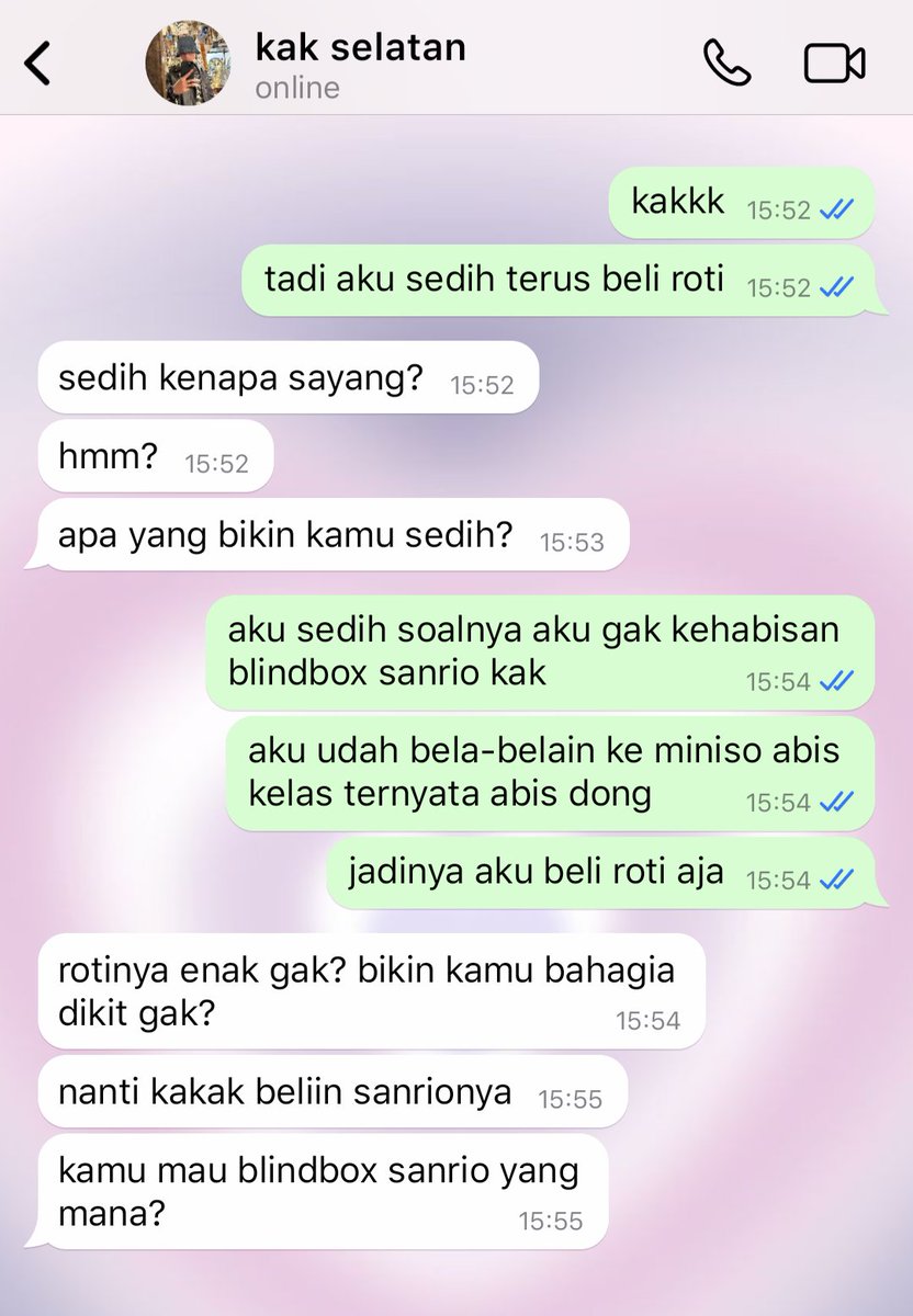 refallea's tweet photo. anak-anakku kalau bikin tren beli roti #AnsellSha #SelaRa https://t.co/Uaa4xvgsRV