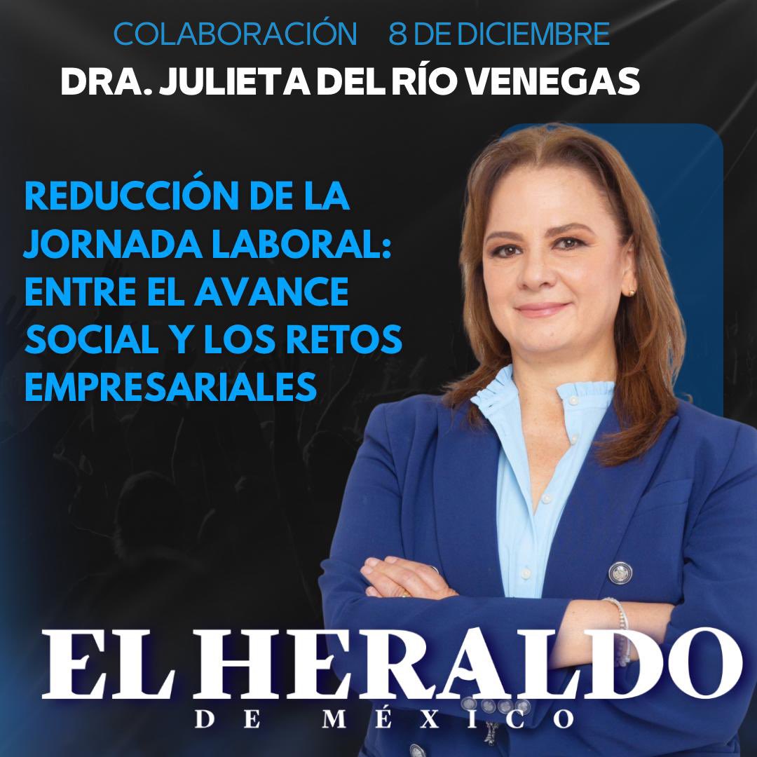 La iniciativa para reducir la jornada laboral en México ha abierto un debate amplio sobre sus beneficios, sus implicaciones productivas y su verdadero impacto en la vida de millones de personas trabajadoras.

Te invito a leer mi colaboración en <a href="/heraldodemexico/">El Heraldo de México</a>