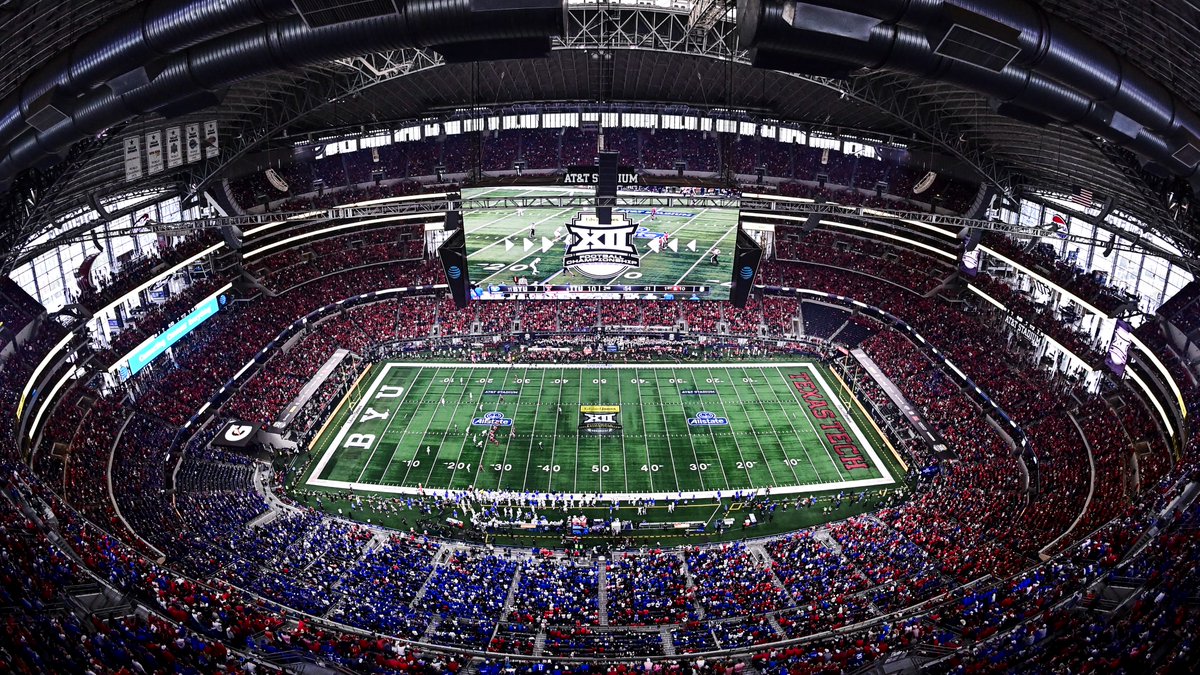 Big12Conference's tweet image. Weekend memories with 85,519 of our closest friends 🎞️

#Big12FB | @EdwardJones