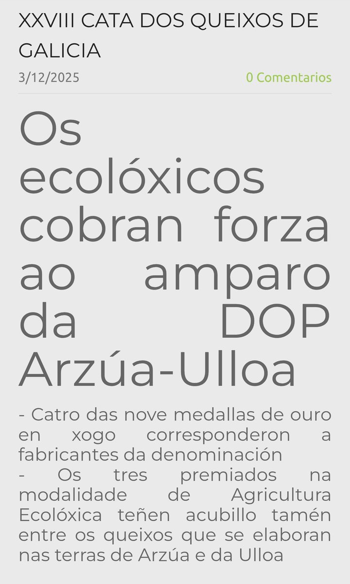 Arzúa-Ulloa DOP tweet media