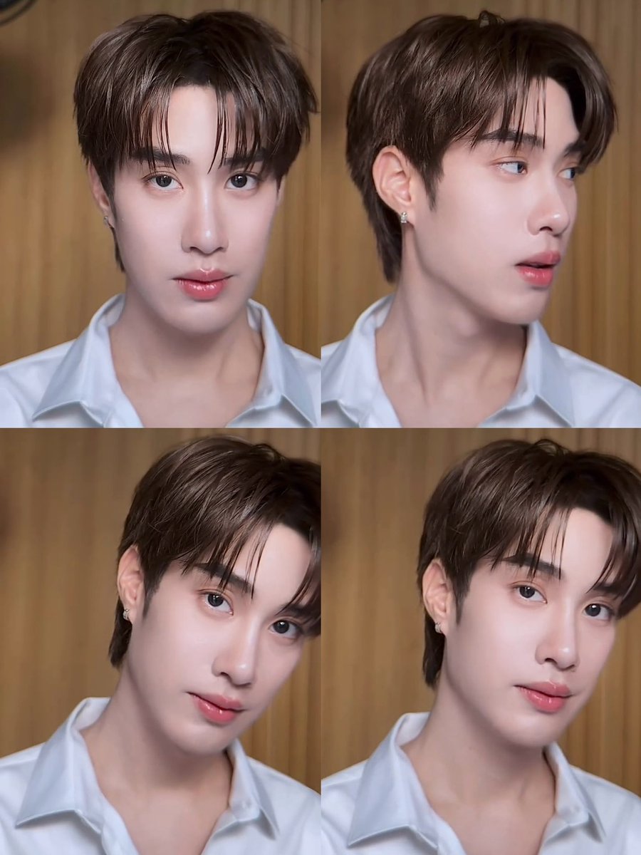 myfirstloveone's tweet photo. ผมน้ำตาลเชิ้ตขาว หล่อมากอะไม่ไหวแล้ว ㅠㅠ https://t.co/pKwZJCBCmE