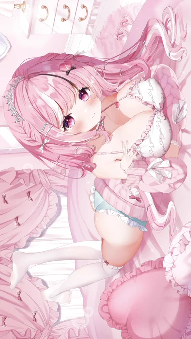 #今年も残りわずかなので今年一番伸びた絵を貼る 娘の #hatsukoi_hmk ちゃん