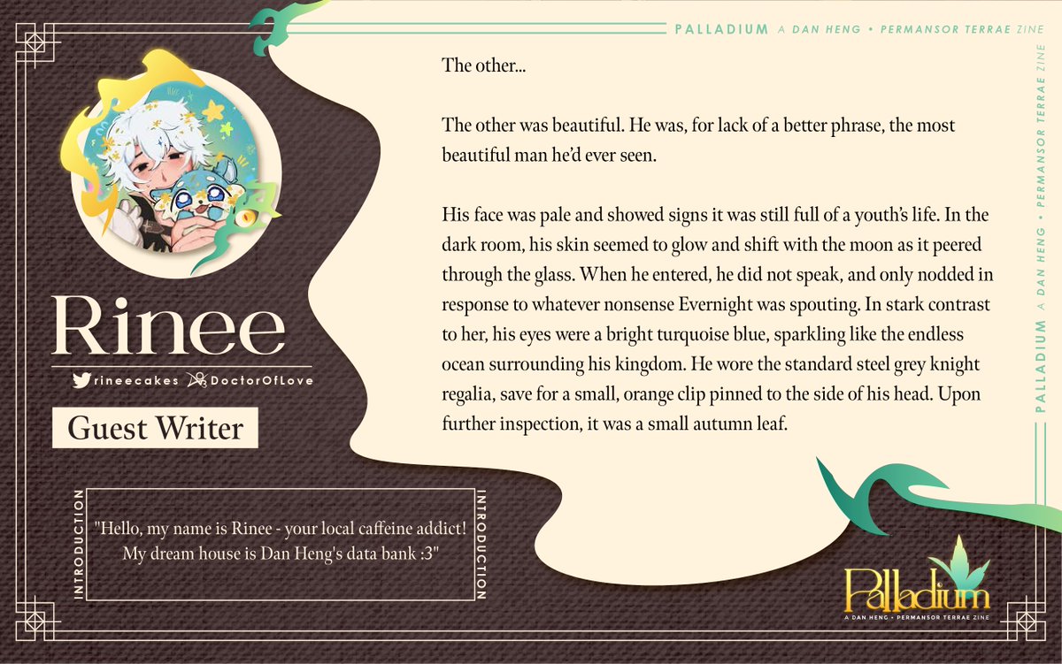 Palladium: A DHPT Zine tweet media