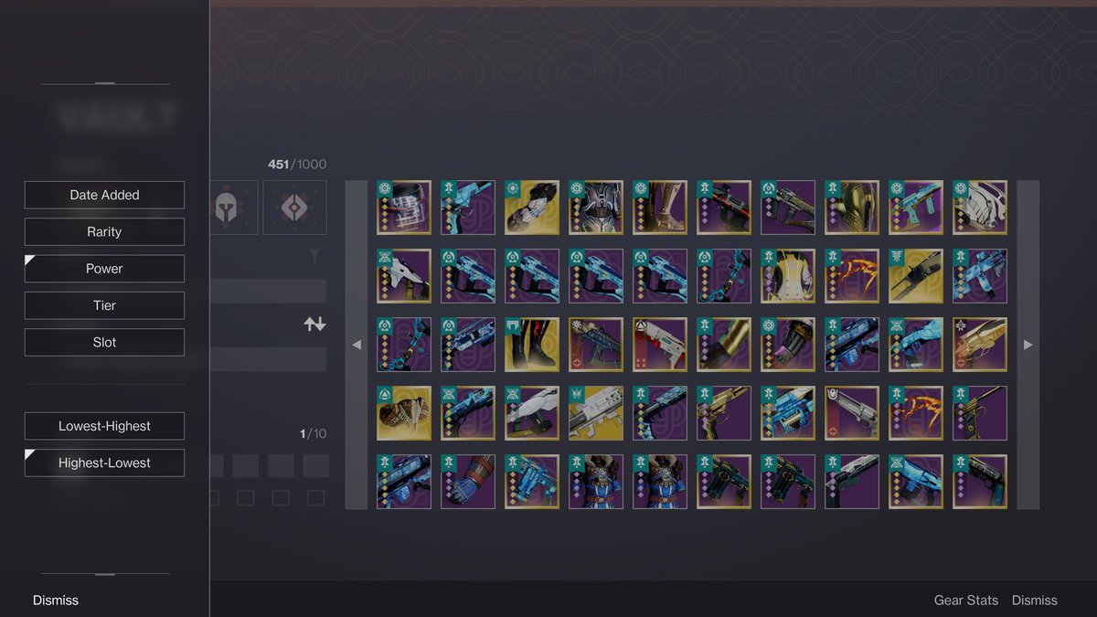 全員の保管庫に300スロットを追加 🎉

保管庫の容量がアカウントにつき700スロットから1000スロットに増加しました。

さらに、探しているアイテムを見つけやすくするために、保管庫のフィルター機能が新しくなりました。