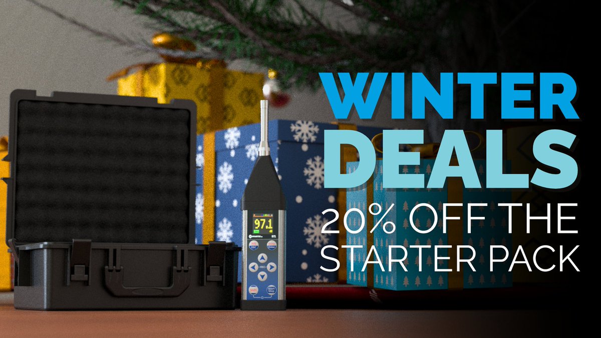 🎅 Christmas is coming and S-v-anta has come early!

We've extended our limited time offer on SV 971A starter packs, meaning you can pick up everything you need for professional noise surveys in one bundle...

🔎 Find out more here - bit.ly/3JLeLGR