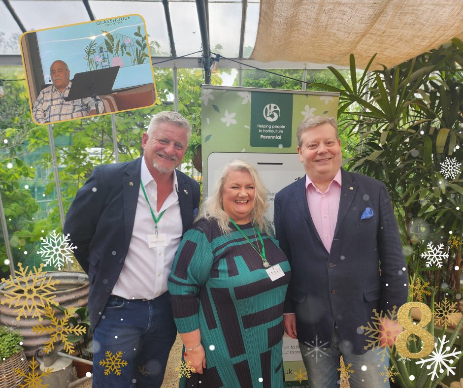 PerennialGRBS's tweet image. ✨8
Day 8 celebrates Mark Gregory becoming Perennial’s first ambassador and Alan Sargent’s final workshop at The Glasshouse Collective. perennial.org.uk/about-us/news/… 

The event brought the industry together and raised vital funds for our work 💚
perennial.org.uk/Corporate/glas…
#PerennialHelps