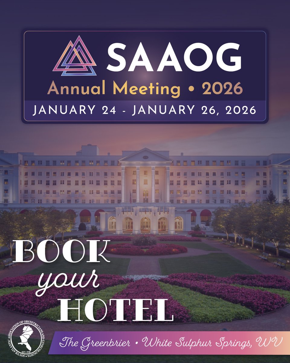 SAAOG_org's tweet photo. Stay where the action happens! #SAAOG2026 at The Greenbrier is quickly approaching and our special $249/night rate ends Dec 24. 

Rooms are limited, so book yours now: https://t.co/RPdOWEkAcg https://t.co/bKahDiZhfW