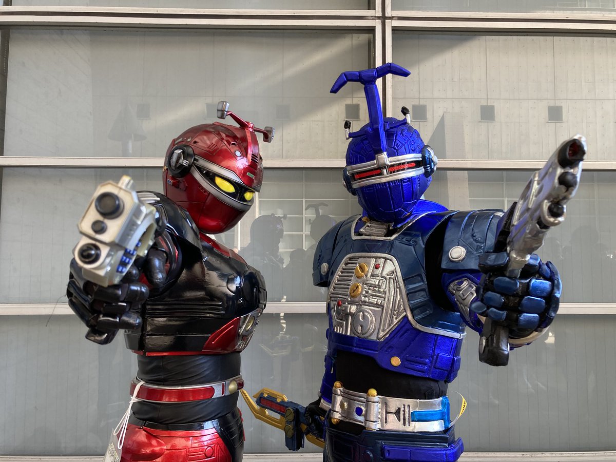 あらためてコミコン楽しかった！ビーファイターだー‼️世代です‼️って