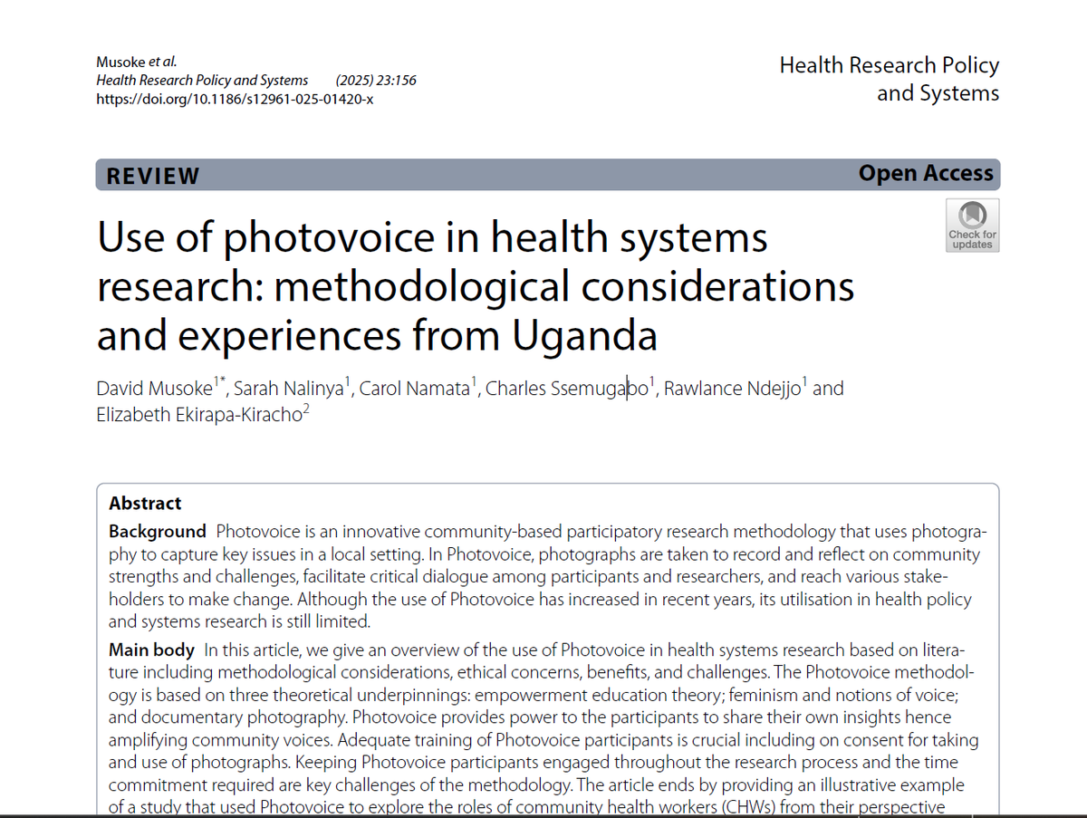 Makerere University School of Public Health tweet media