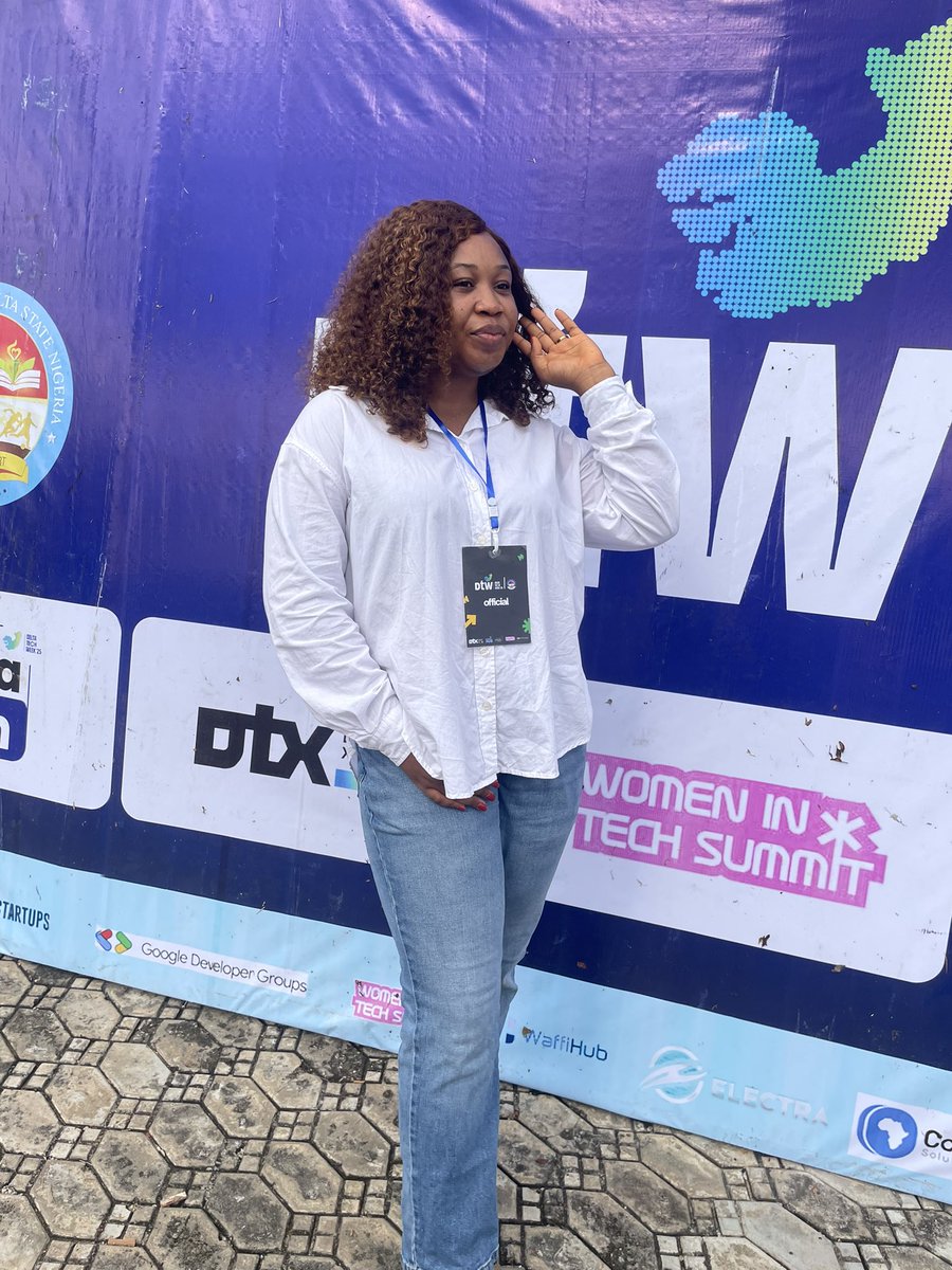 AnyaohaUjunwa's tweet photo. I had the privilege of serving as an official at the Women in Tech Summit on Thursday.
The theme “AI for Impact: Empowering Women to Lead Global Innovation” was truly inspiring.

Grateful for the opportunity, the connections made.
#WomenInTech #AIForImpact https://t.co/24gkuEBWNj