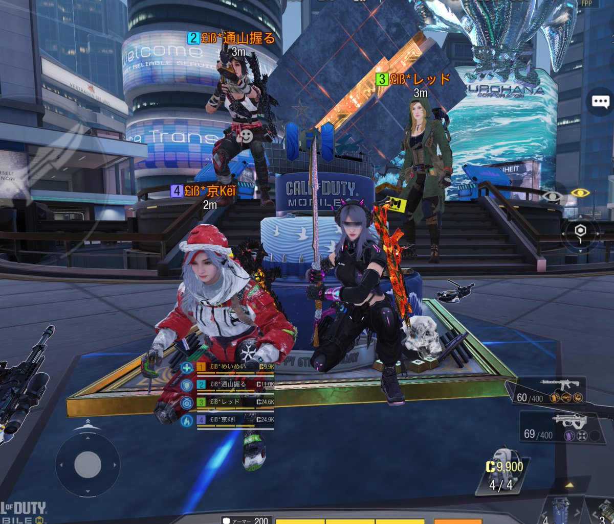 ケーキあった！🎂
クラメンとハイチーズ📸