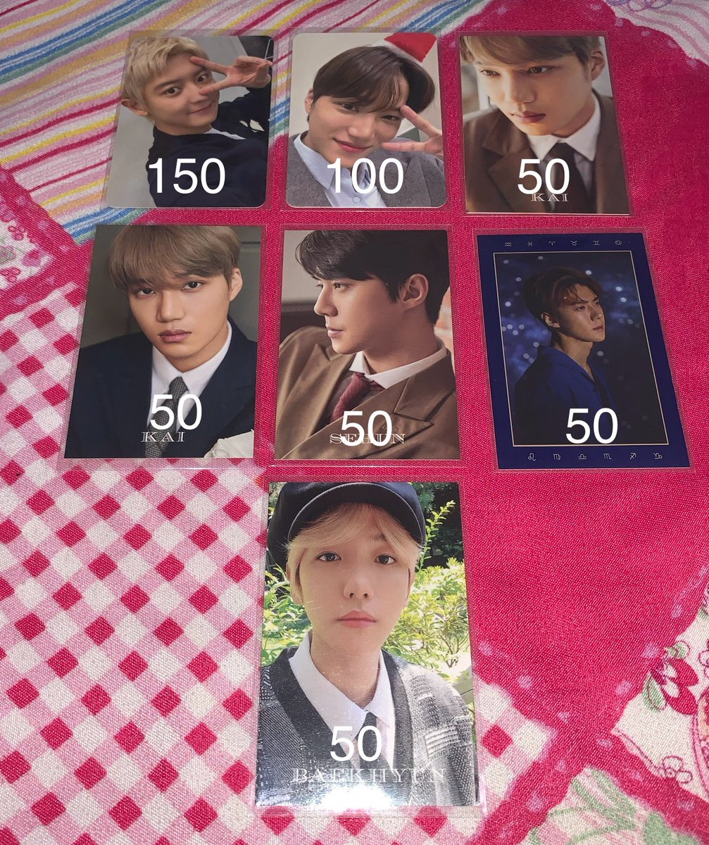 bluebearykai's tweet photo. wts lfb ph exo

[ exo random photocards ] 

- price on pic + lsf (payo)
- mint con, x sensi 
- onhand, ready to ship

💵 gcash
📦 jnt
📍 ph

t. #wtsexo #exosell #exopoca want to sell pc poca chanyeol kai baekhyun sehun 엑소 찬열 카이 백현 세훈 양도 https://t.co/jPonXTlhWG