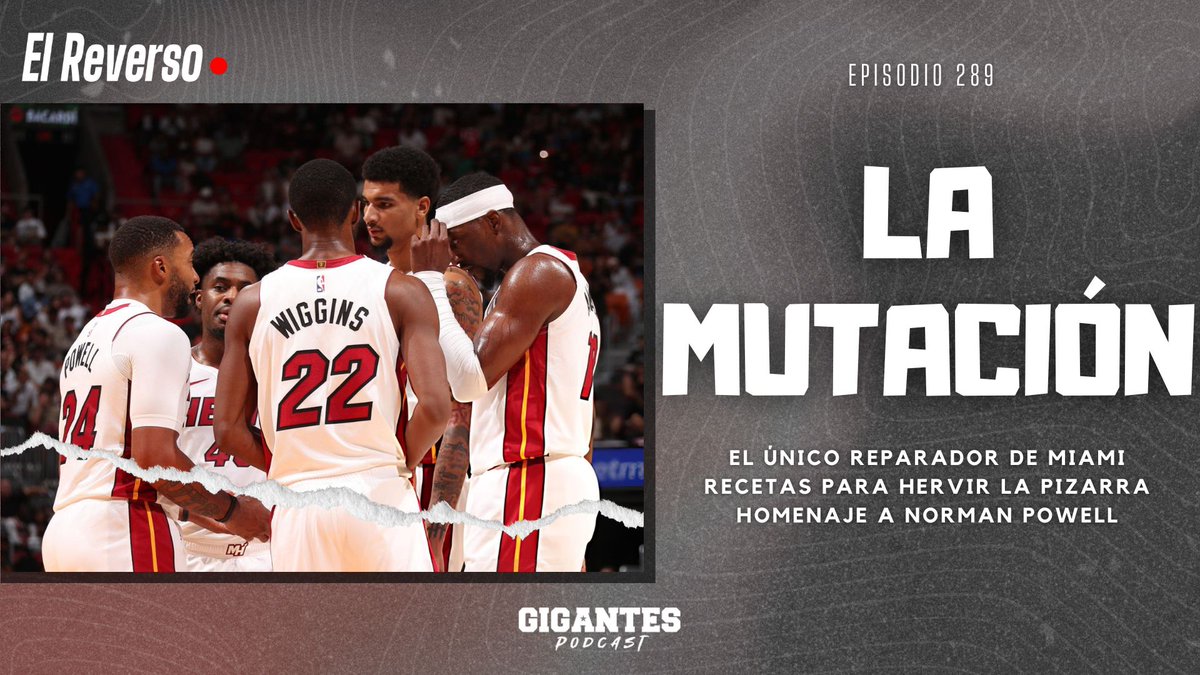 👀Un equipo que ha renunciado al bloqueo directo y busca cambiar el juego en la NBA

🔥Son los Miami Heat y Erik Spoelstra lo ha vuelto a hacer

♟️Este es el tema de El Reverso de esta semana en Gigantes con <a href="/GVazquezNY/">Gonzalo Vázquez</a> y <a href="/A_Monje/">Andrés Monje</a> 

youtu.be/MN_g5y44M14