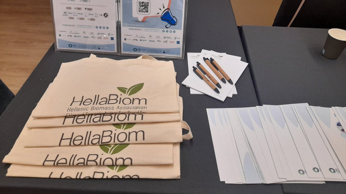 ♻️ <a href="/HellaBiom/">Hellenic Biomass Association-ΕΛΕΑΒΙΟΜ</a> - PROMOFER partner - represented by Mr Damatis, took part in Plastainability 2025 at Demokritos, Athens!
👉 Read more promofer-project.eu/promofer-at-pl… 

#HORIZON #biobased #Bioplastic #circularity #bioeconomy #PHBV #SSbD #Biotechnology #CircularEconomy