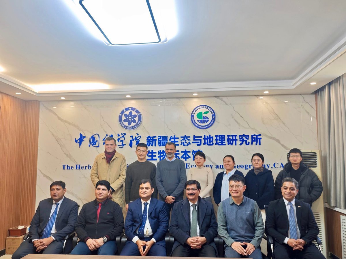 Engagements at The Herbarium, Xinjiang Institute of Ecology and Geography, China Academy of Sciences.