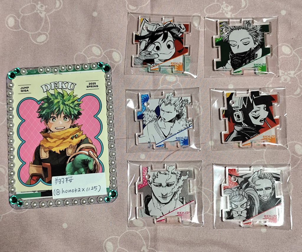 譲渡 買取】 僕のヒーローアカデミア ヒロアカ 原画展 アクリルパズル