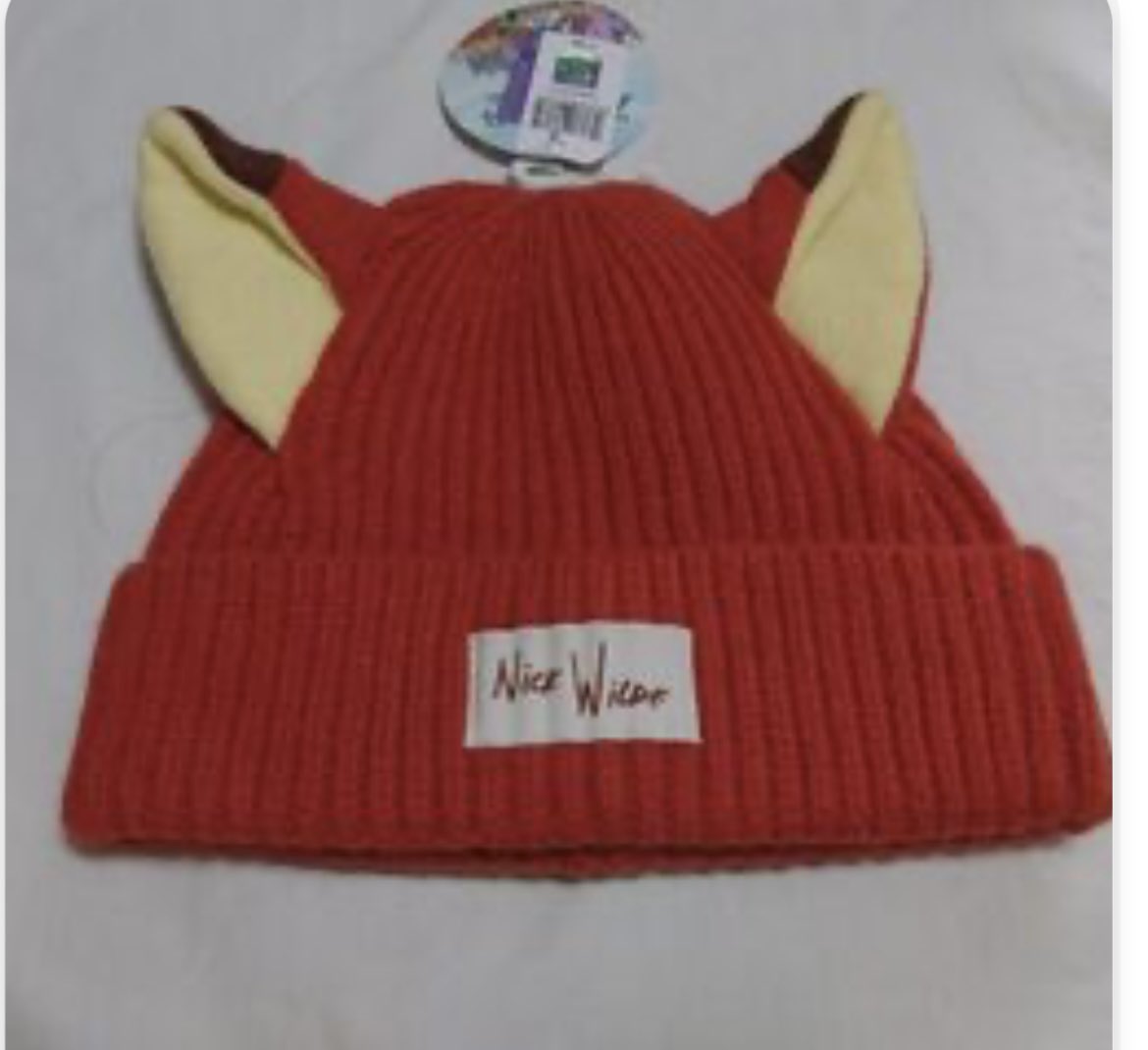 上海ディズニー限定のズートピアのニット帽、是非お揃いで被ってほしい