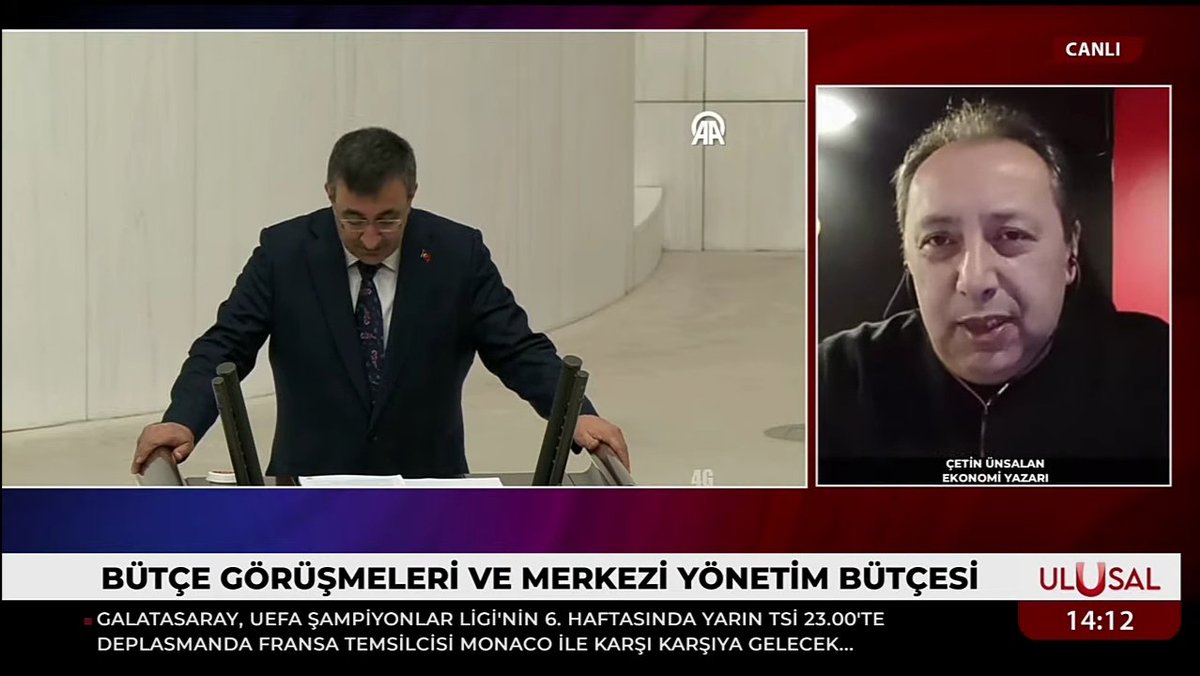 08 Aralık Pazartesi günü Ulusal Kanal'da Bengü Kantekin'in sunduğu Gündemin Nabzı Programı'nda, Cevdet Yıldız'ın yaptığı bütçe sunumunu değerlendirdik. <a href="/ulusalkanal/">Ulusal Kanal</a> <a href="/BenguKantekin/">Bengü Kantekin</a> <a href="/paraanaliz/">ParaAnaliz</a> <a href="/tuketicipostasi/">Tüketici Postası</a> <a href="/reelpiyasalar/">ReelPiyasalar</a> <a href="/ParafinNet/">ParafinNet</a> <a href="/3genonline/">3gen</a> <a href="/tuketicitvcom/">Tüketici TV</a>